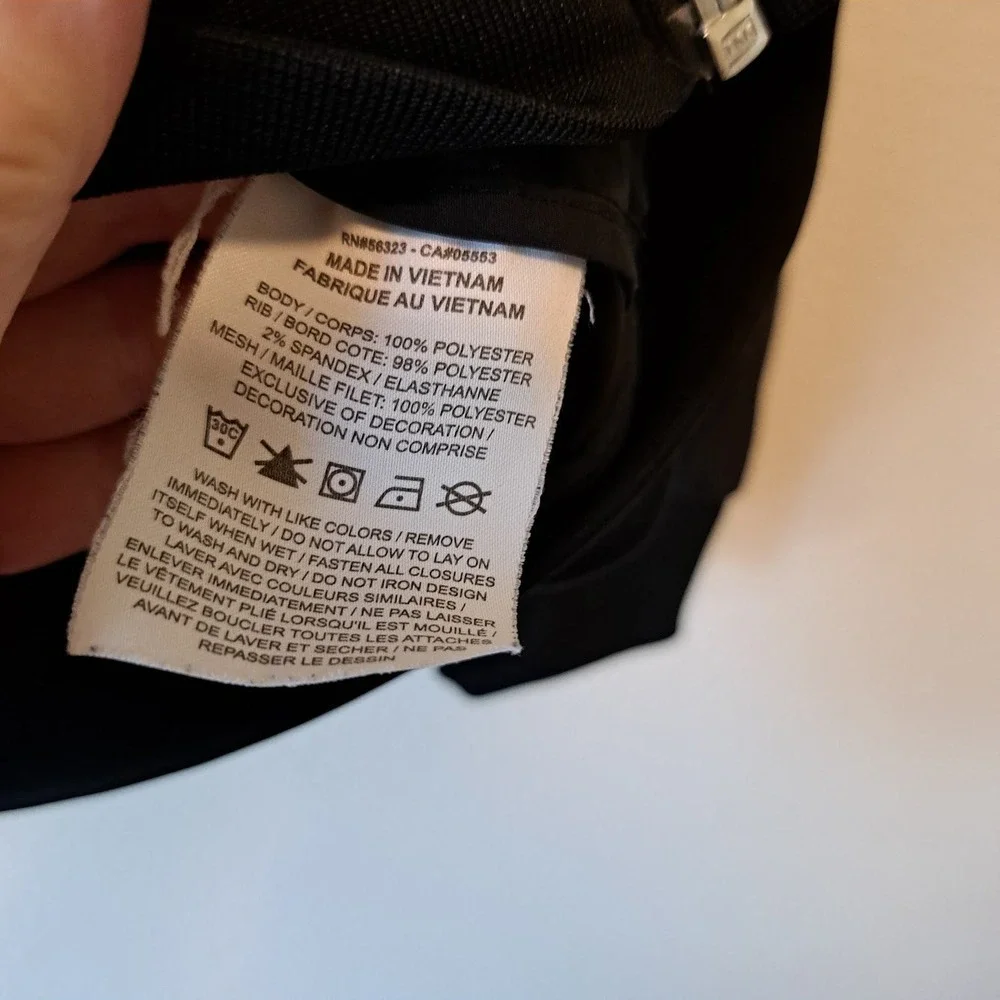 Nike Kids Windrunner Jacket Black Just Do It Graphic Hooded Windbreaker Medium